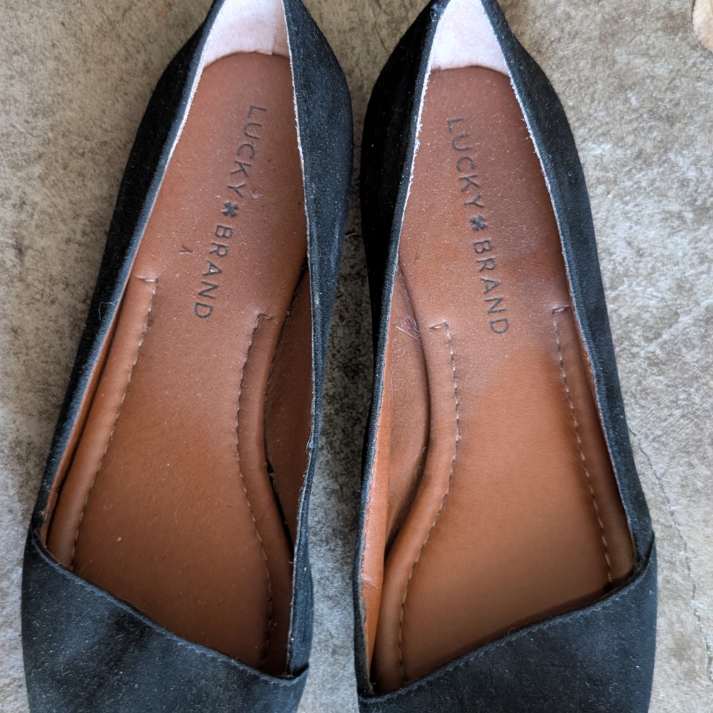 Lucky Brand Women's Elegant Black Loafers